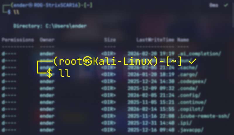 轻松配置 PowerShell ：自定义“ll”命令指南